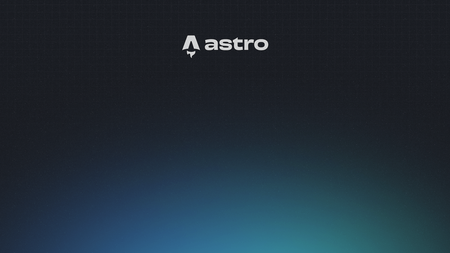 Astro build wallpaper